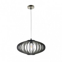 Distribuidor - Lâmpadas Diversas | Colgantes Rustica | COLGANTE SAPELLI 1XE27 MADERA CAFE REGX45X45 CM Ref: 156194502